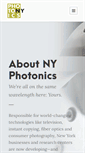 Mobile Screenshot of newyorkphotonics.org